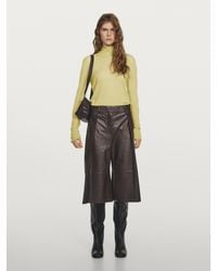 MASSIMO DUTTI - Knit 100% Wool Mock Turtleneck Sweater - Lyst