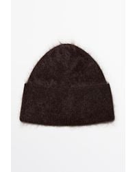 MASSIMO DUTTI - 100% Cashmere Knit Beanie - Lyst