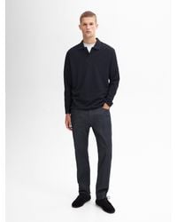 MASSIMO DUTTI - Long Sleeve Comfort Polo Shirt - Lyst