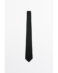 MASSIMO DUTTI - 100% Silk Tie - Lyst