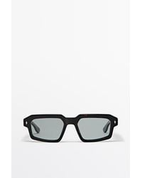 MASSIMO DUTTI - Rectangular Sunglasses - Lyst