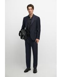 MASSIMO DUTTI - Herringbone Suit Blazer - Lyst