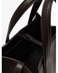 MASSIMO DUTTI - Nappa Leather Tote Bag - Lyst