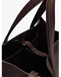 MASSIMO DUTTI - Mid-Size Nappa Leather Md Icon Tote Bag - Lyst