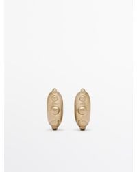 MASSIMO DUTTI - Oorbellen Met Bubbels - Lyst