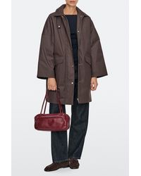 MASSIMO DUTTI - Medium Nappa Leather Bowling Bag - Lyst
