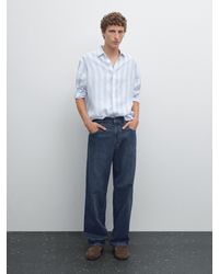 MASSIMO DUTTI - Camisa Raya Ancha Regular Fit - Lyst