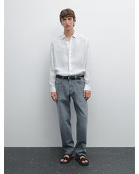 MASSIMO DUTTI - Jeans Tapered Fit - Lyst