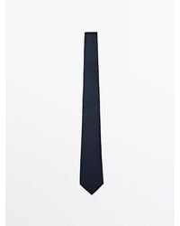 MASSIMO DUTTI - Corbata 100% Seda - Lyst