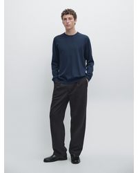 MASSIMO DUTTI - Maglia Lavorata 100% Lana Merino - Lyst