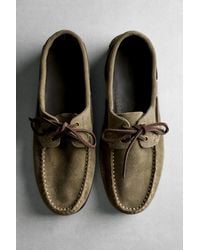 MASSIMO DUTTI - Leather Boat Shoe - Lyst