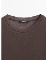 MASSIMO DUTTI - Camiseta Ligera Manga Larga - Lyst
