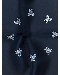 MASSIMO DUTTI - 100% Silk Paisley Print Scarf - Lyst