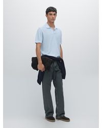 MASSIMO DUTTI - Polo A Maniche Corte - Lyst