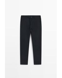 MASSIMO DUTTI - Jogger Fit Pants - Lyst