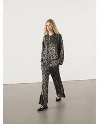 MASSIMO DUTTI - Animal Print Shirt Co-Ord - Lyst