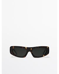 MASSIMO DUTTI - Rectangular Sunglasses - Lyst