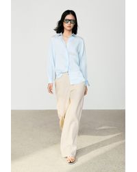 MASSIMO DUTTI - Lyocell Flowing Shirt - Lyst