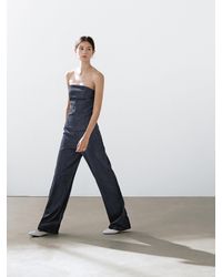 MASSIMO DUTTI - Pantalón Denim Barrel Fit - Lyst