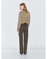 MASSIMO DUTTI - Jeans Wide Leg Tiro Alto - Lyst