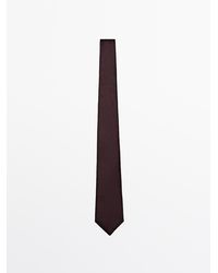 MASSIMO DUTTI - 100% Silk Tie - Lyst
