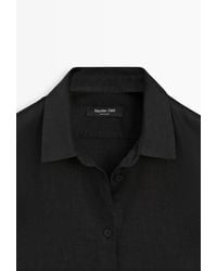 MASSIMO DUTTI - Flowing Linen Shirt - Lyst