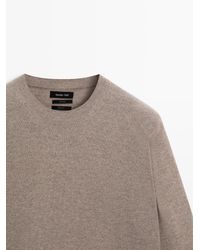 MASSIMO DUTTI - Wool Knit Sweater - Lyst
