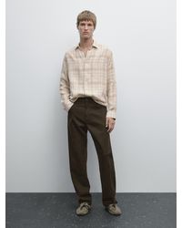 MASSIMO DUTTI - Tapered Fit Jeans - Lyst