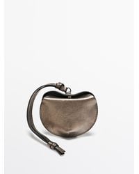 MASSIMO DUTTI - Foldable Nappa Leather Airpods Case - Lyst