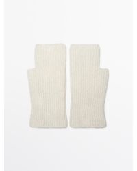 MASSIMO DUTTI - Alpaca Blend Mittens - Lyst