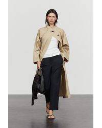 MASSIMO DUTTI - Straight Stretch Pants - Lyst