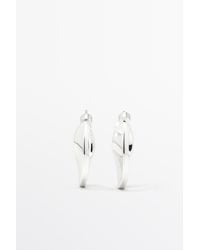 MASSIMO DUTTI - Hoop Earrings - Lyst