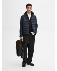 MASSIMO DUTTI - Foldable Lightweight Down Puffer Jacket - Lyst