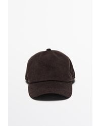 MASSIMO DUTTI - Wool Blend Cap - Lyst