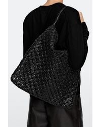 MASSIMO DUTTI - Borsa Intrecciata - Lyst