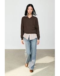 MASSIMO DUTTI - 100% Cashmere Knit Sweater - Lyst