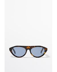 MASSIMO DUTTI - Oval Sunglasses - Lyst