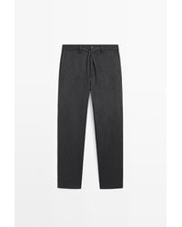 MASSIMO DUTTI - Total Look 100% Wollen Broek - Lyst