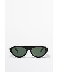 MASSIMO DUTTI - Oval Sunglasses - Lyst