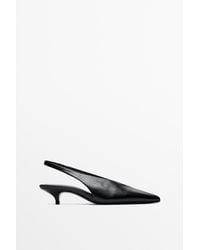 MASSIMO DUTTI - Slingback Heels - Lyst