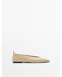 onbekend schroot Ieder MASSIMO DUTTI Ballet flats and ballerina shoes for Women | Online Sale up  to 33% off | Lyst