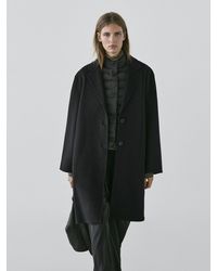 MASSIMO DUTTI - Quilted 80% Down, 20% Feather Puffer Gilet - Lyst