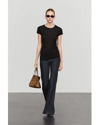 MASSIMO DUTTI - Short Sleeve Raglan T-Shirt - Lyst