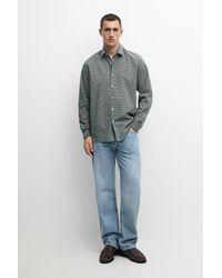 MASSIMO DUTTI - 100% Cotton Regular Fit Check Shirt - Lyst