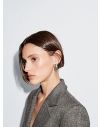 MASSIMO DUTTI - Blazer Da Completo Jaspé Con Cintura - Lyst