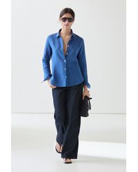 MASSIMO DUTTI - Flowing 100% Linen Shirt - Lyst