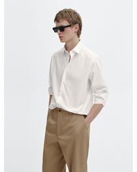 MASSIMO DUTTI - Camicia Gessata Regular Fit - Lyst