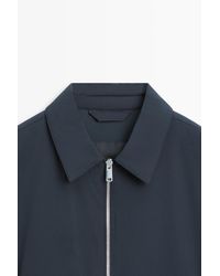 MASSIMO DUTTI - Short Jacket With Pocket Detail - Lyst
