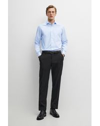 MASSIMO DUTTI - Slim Fit 100% Cotton Shirt - Lyst