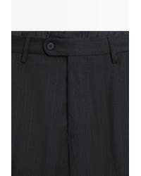 MASSIMO DUTTI - 100% Cool Wool Striped Suit Pants - Lyst
